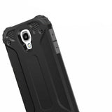 Husa pentru Samsung Galaxy S4 i9500, Techsuit Hybrid Armor, negru