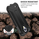 Husa pentru Samsung Galaxy S4 i9500, Techsuit Hybrid Armor, negru