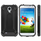 Husa pentru Samsung Galaxy S4 i9500, Techsuit Hybrid Armor, negru
