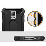 Husa pentru Samsung Galaxy S5 G900, Techsuit Hybrid Armor, negru
