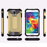 Husa pentru Samsung Galaxy S5 G900, Techsuit Hybrid Armor, negru