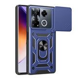 Husa pentru Infinix Note 40 Pro+, Techsuit CamShield Series, albastru