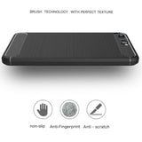 Husa pentru Huawei P10 Plus, Techsuit Carbon Silicone, negru