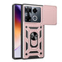 Husa pentru Infinix Note 40 Pro+, Techsuit CamShield Series, roz
