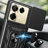 Husa pentru Infinix Note 40 Pro+, Techsuit CamShield Series, roz