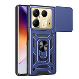 Husa pentru Infinix Note 40, Techsuit CamShield Series, albastru