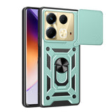 Husa pentru Infinix Note 40, Techsuit CamShield Series, albastru