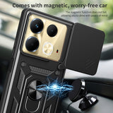 Husa pentru Infinix Note 40, Techsuit CamShield Series, albastru