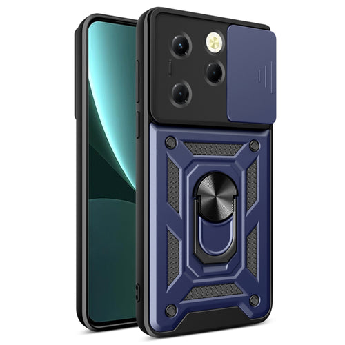 Husa pentru Infinix Hot 40, Techsuit CamShield Series, albastru