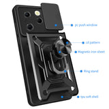 Husa pentru Infinix Hot 40, Techsuit CamShield Series, albastru