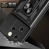 Husa pentru Infinix Hot 40, Techsuit CamShield Series, albastru