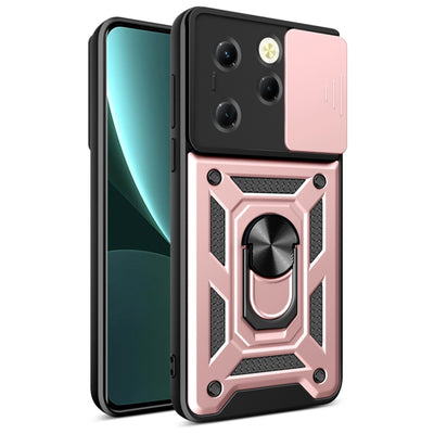 Husa pentru Infinix Hot 40, Techsuit CamShield Series, roz