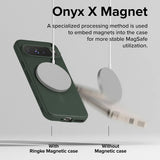 Husa pentru Google Pixel 9 Pro, Ringke Onyx MagSafe, verde