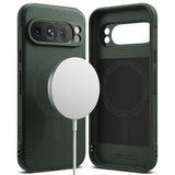 Husa pentru Google Pixel 9 Pro, Ringke Onyx MagSafe, verde
