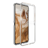 Husa pentru Motorola Razr 50, Techsuit Clear Silicone, transparenta