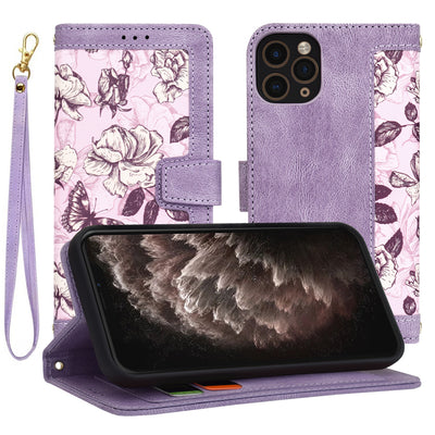Husa pentru iPhone 11 Pro, Techsuit FlipCraft, mov