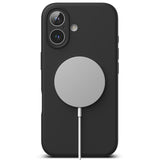 Husa pentru iPhone 16 Plus, Ringke Silicone Magnetic MagSafe, bleu