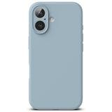 Husa pentru iPhone 16 Plus, Ringke Silicone Magnetic MagSafe, bleu