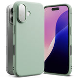 Husa pentru iPhone 16 Plus, Ringke Onyx, verde menta