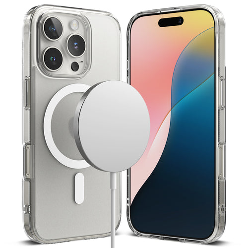 Husa pentru iPhone 16 Pro, Ringke Fusion MagSafe, mata