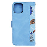 Husa pentru iPhone 12, Techsuit FlipCraft, bleu