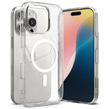 Husa pentru iPhone 16 Pro Max, Ringke Fusion MagSafe, transparenta