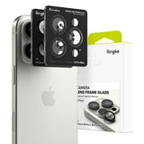 Folie de protectie pentru iPhone 16 Pro, Ringke Camera Lens Frame Glass (2 pack)