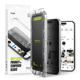 Folie de protectie pentru iPhone 16 Pro Max, Ringke Easy Slide Tempered Glass (2 pack)