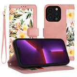 Husa pentru iPhone 13 Pro, Techsuit FlipCraft, roz