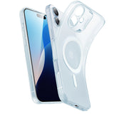 Husa pentru iPhone 16, ESR Zero HaloLock, albastru