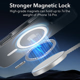 Husa pentru iPhone 16 Pro, ESR Classic Hybrid HaloLock, mata