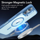 Husa pentru iPhone 16, ESR Classic Hybrid HaloLock, bleu