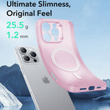 Husa pentru iPhone 16 Pro, ESR Zero HaloLock, gri
