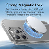 Husa pentru iPhone 16 Pro, ESR Zero HaloLock, gri