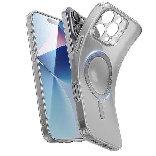 Husa pentru iPhone 16 Pro, ESR Zero HaloLock, gri
