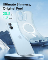 Husa pentru iPhone 16, ESR Zero HaloLock, albastru