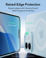 Husa pentru iPhone 16, ESR Zero HaloLock, albastru