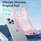 Husa pentru iPhone 16 Pro Max, ESR Zero HaloLock, gri