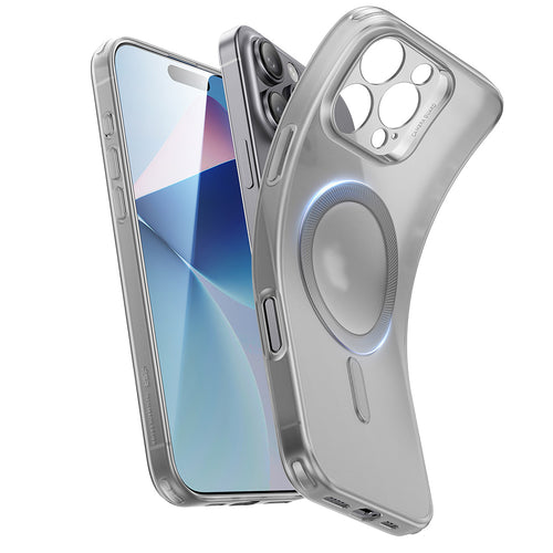 Husa pentru iPhone 16 Pro Max, ESR Zero HaloLock, gri