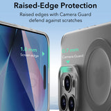 Husa pentru iPhone 16 Pro Max, ESR Zero HaloLock, gri