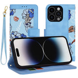 Husa pentru iPhone 14 Pro, Techsuit FlipCraft, bleu