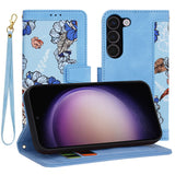 Husa pentru Samsung Galaxy S23, Techsuit FlipCraft, bleu