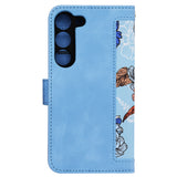 Husa pentru Samsung Galaxy S23, Techsuit FlipCraft, bleu