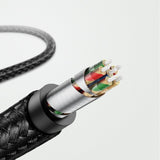 Cablu audio UGREEN Aluminium Shell US315 (70509), Lightning to Jack 3.5mm, MFi Certified, 1m, negru