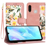 Husa pentru Huawei P30 Lite, Techsuit FlipCraft, roz