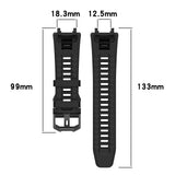Curea pentru Amazfit T-Rex 2, Techsuit Watchband (W067), verde inchis