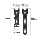 Curea pentru Amazfit T-Rex, Techsuit Watchband (W067), crem