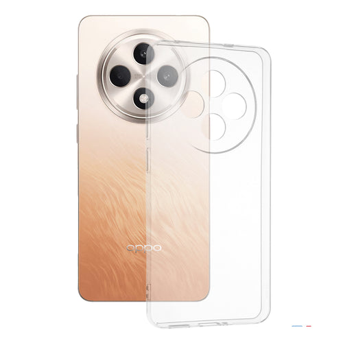 Husa pentru OPPO Reno12 F 5G, Techsuit Clear Silicone, transparenta