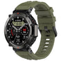 Curea pentru Amazfit T-Rex Ultra, Techsuit Watchband (W067), verde inchis