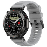 Curea pentru Amazfit T-Rex Ultra, Techsuit Watchband (W067), gri